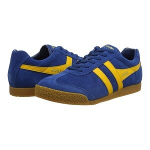 Gola Blue and Yellow suede Sneakers